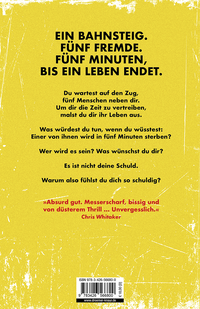 Zusatzmaterial 9783426566800 U4 von FIVE - Das Ticken der Zeit: Roman von Ilona Bannister