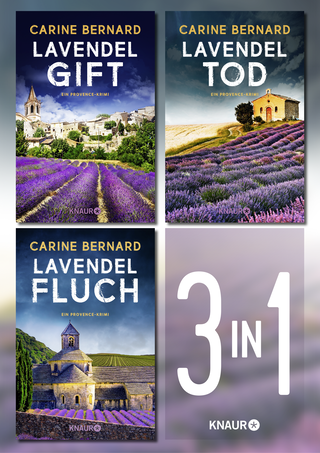 Buchcover von Die Lavendel-Morde Band 1-3. Das Provence-Krimi-Bundle: Lavendel-Tod, Lavendel-Gift & Lavendel-Fluch. Cosy Crime im malerischen Südfrankreich
