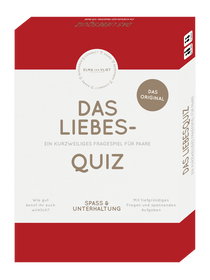 Produktbild von Das Liebesquiz: Ein kurzweiliges Fragespiel für Paare von Elma van Vliet