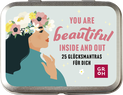 Produktbild von You are beautiful inside and out: 25 Glücksmantras für dich