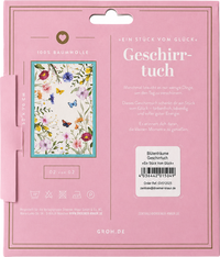 Zusatzmaterial 4036442015049 U4 von Blütenträume Geschirrtuch "Ein Stück vom Glück", 50 x 70 cm, beige