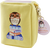 Produktbild von Buchverliebt Besticktes Täschchen, Büchereule