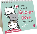 Produktbild von Mini-Kalender 2027: Der kleine Katzenliebe Kalender