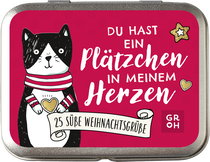 Produktbild von Du hast ein Plätzchen in meinem Herzen: 25 süße Weihnachtsgrüße