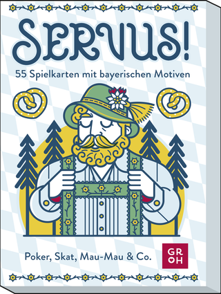 Produktbild von Servus! 55 Spielkarten mit bayerischen Motiven: Poker, Skat, Mau-Mau & Co.
