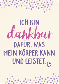 Zusatzmaterial PA 4036442010051 innen 013 von Fröhlich schwanger: Übungen und Tipps für werdende Mamas. 50 Affirmationskarten, die motivieren und Kraft schenken