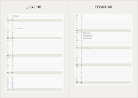 Zusatzmaterial PA 4036442015414 innen 013 von Taschenkalender A5 2027: A Year full of Joy, bestickt, hellblau