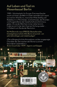 Zusatzmaterial 9783426529843 U4 von 1989 - Wahrheit oder Tod von Val McDermid