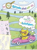 Produktbild von In 40 Rätseln sind wir da! – Autofahrt: Mein Knobelspaß für unterwegs