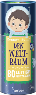 Produktbild von Kennst du …? Den Weltraum: 80 lustige Quizfragen von Lotte Kutschmann