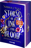 Buchcover von Storm of Ink and Blood: Das Nachtfeuer-Quartett 3 von Nisha J. Tuli