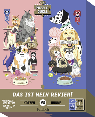 Produktbild von Puzzle-Duell – Das ist mein Revier!: Wer puzzelt sich zuerst zum letzten Teil?