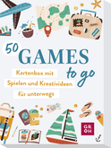 Produktbild von 50 Games to go - Kartenbox mit vielen Spielen und Kreativideen für unterwegs