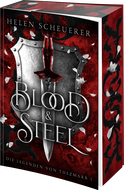 Buchcover von Blood and Steel: Die Legenden von Thezmarr 1 von Helen Scheuerer