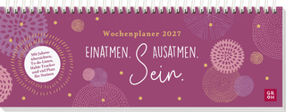 Produktbild von Tischkalender 2027 quer: Einatmen. Ausatmen. Sein.