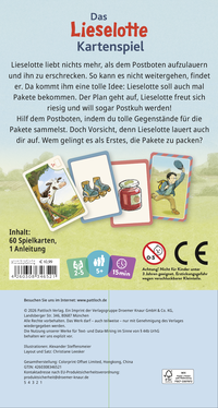 Zusatzmaterial 4260308346521 U4 von Das Lieselotte Kartenspiel: Wer füllt die Pakete am schnellsten? von Alexander Steffensmeier