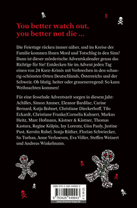 Zusatzmaterial 9783426449943 U4 von Myrrhe, Mord und Marzipan: 24 Weihnachtskrimis von Hohwacht bis St. Moritz von Achilles, Andreas Winkelmann, Anne Verhoeven, Carine Bernard, Christiane Franke, Cornelia Kuhnert, Christiane Dieckerhoff, Eleanor Bardilac, Eva Völler, Florian Schwiecker, Gisa Pauly, Iny Lorentz, Justine Pust, Kästner & Kästner, Katja Bohnet, Kerstin Rubel, Marc Hofmann, Markus Heitz, Regine Kölpin, Simon Ammer, Sonja Rüther, Steffen Weinert, Su Turhan, Thomas Kastura, Tilo Eckardt