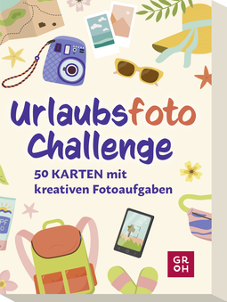 Produktbild von Urlaubsfoto-Challenge: 50 Karten mit kreativen Fotoaufgaben von Kristin Funk