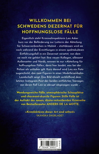 Zusatzmaterial 9783426309537 U4 von Stille Falle: Leonore Askers besondere Fälle. Kriminalroman von Anders de la Motte