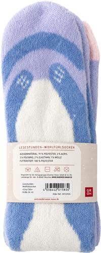 Zusatzmaterial 4036442015834 U4 von COZY Lesestunden-Wohlfühlsocken "Cozy Cat"