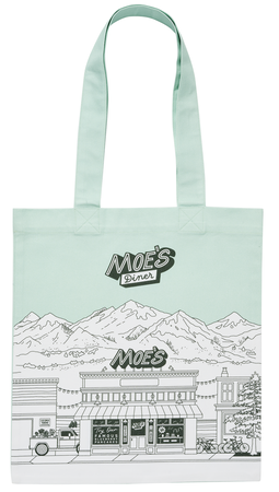 Buchcover von Main Street Tote Bag »Green Valley Moe’s Diner«: Green Valley Main Street Bag 4