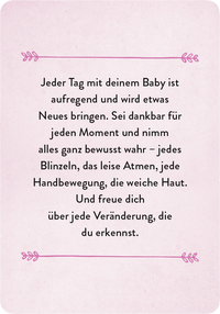 Zusatzmaterial PA 4036442010044 innen 013 von Mama in Balance: Übungen und Tipps für einen entspannten Baby-Alltag. 50 Affirmationskarten, die motivieren und Kraft schenken