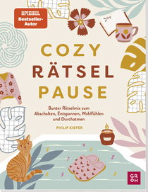 Produktbild von Cozy Rätselpause: Bunter Rätselmix zum Entspannen, Wohlfühlen und Durchatmen von Philip Kiefer