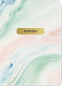 Produktbild von Notizheft Blumenglück Pastell
