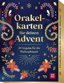 Produktbild von Orakelkarten für deinen Advent: 24 Impulse für die Weihnachtszeit