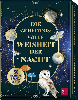 Produktbild von Orakelkarten: Die geheimnisvolle Weisheit der Nacht: 50 magische Orakelkarten