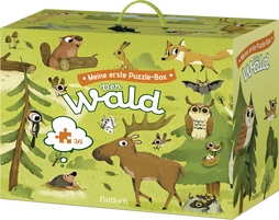 Produktbild von Meine erste Puzzle-Box. Der Wald: Puzzle-Set für Kinder ab 4 Jahren mit Illustrationen von Carolina Grosa