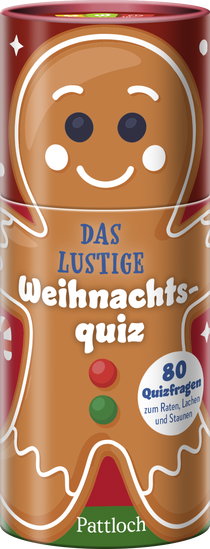 Produktbild von Das lustige Weihnachtsquiz: 80 Fragen zum Raten, Lachen und Staunen