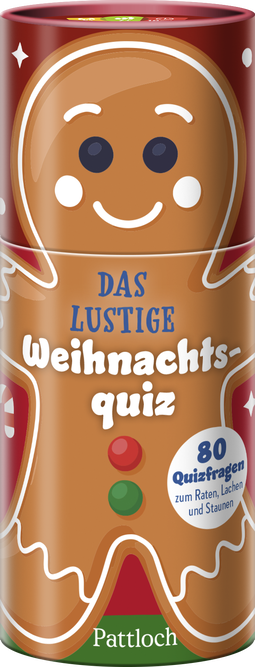 Produktbild von Das lustige Weihnachtsquiz: 80 Fragen zum Raten, Lachen und Staunen
