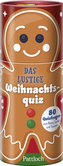 Produktbild von Das lustige Weihnachtsquiz: 80 Fragen zum Raten, Lachen und Staunen