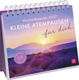 Produktbild von Wochenkalender 2027: Kleine Atempausen für dich von Kristin Funk
