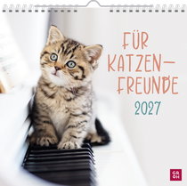Produktbild von Wandkalender 2027: Für Katzenfreunde