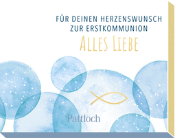 Produktbild von Für deinen Herzenswunsch. Zur Erstkommunion alles Liebe: Geldgeschenk-Box zur Erstkommunion