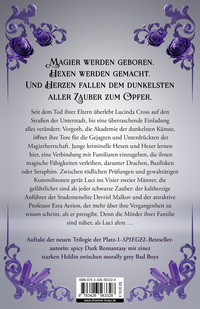 Zusatzmaterial 9783426563328 U4 von The Darkest Academy 1 – Bones von Beril Kehribar