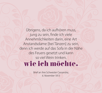 Zusatzmaterial PA 978 3 8485 0384 1 innen 013 von Jane Austen – ihre schönsten Zitate und Weisheiten
