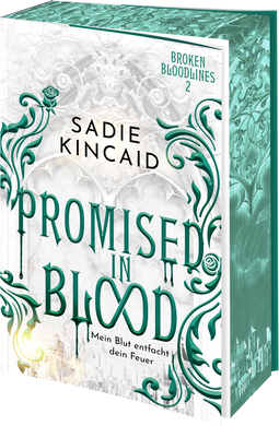 Buchcover von Promised in Blood: Mein Blut entfacht dein Feuer von Sadie Kincaid