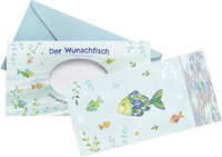 Zusatzmaterial PA 4260308347788 innen 011 von Der Wunschfisch. Viele gute Wünsche zur Erstkommunion: Kuvert für ein Geld- oder Gutscheingeschenk von Silvia Habermeier