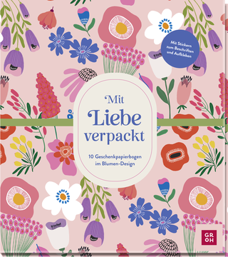 Produktbild von Mit Liebe verpackt – 10 Geschenkpapierbogen im Blumen-Design