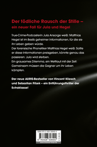 Zusatzmaterial 9783426308400 U4 von Todesrauschen: Auris. Nach einer Idee von Sebastian Fitzek von Vincent Kliesch