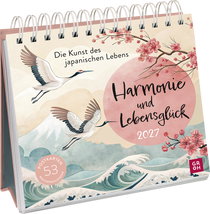 Produktbild von Postkartenkalender 2027: Harmonie und Lebensglück: Die Kunst des japanischen Lebens