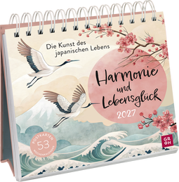 Produktbild von Postkartenkalender 2027: Harmonie und Lebensglück: Die Kunst des japanischen Lebens