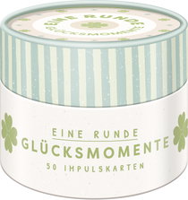 Produktbild von Impulskarten: Eine Runde Glücksmomente  von Kristin Funk