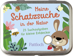 Produktbild von Meine Schatzsuche in der Natur: 25 Suchaufgaben für kleine Entdecker