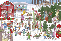 Zusatzmaterial PA 978 3 629 01030 8 innen 012 von Wichtelzauber bei Familie Schneeberger: Ein Wimmelbuch mit Geschichte von Barbara Korthues