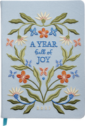 Produktbild von Taschenkalender A5 2027: A Year full of Joy, bestickt, hellblau