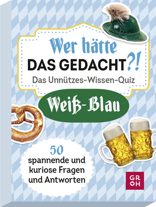 Produktbild von Wer hätte das gedacht?! Das Unnützes-Wissen-Quiz Weiß-Blau